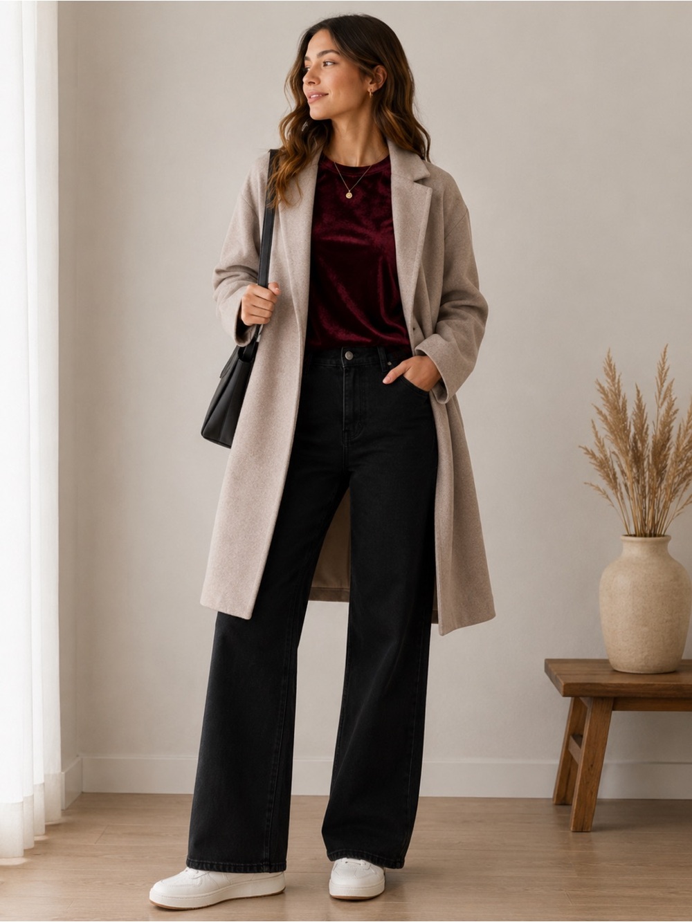 Zara Peacoat